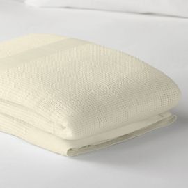 100% Polyester Flame Retardant Cellular Single Blanket