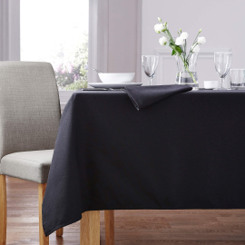 Cezanne Woven Rose Design Polyester Circular Tablecloths