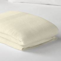 100% Polyester Flame Retardant Cellular Single Blanket
