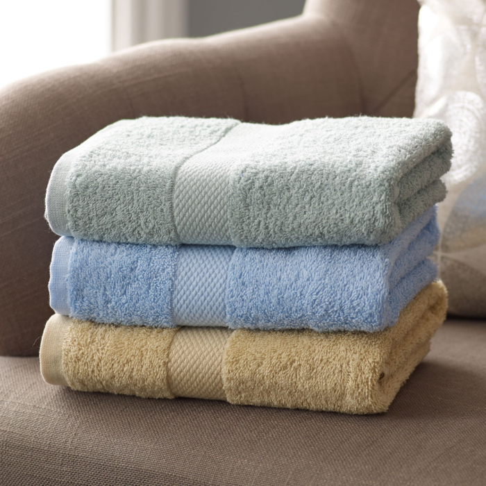 100 Cotton Coloured Towels Vision Linens