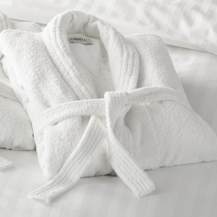 400 GSM 100 Cotton Terry Towelling Bathrobes Vision Linens