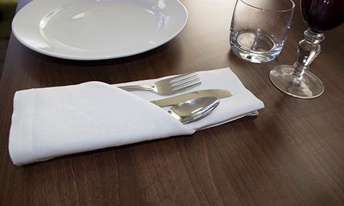 the pouch napkin fold