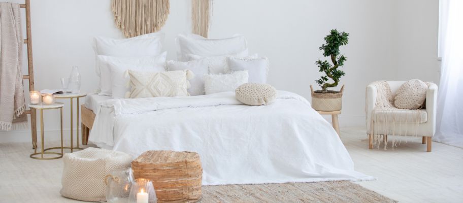 Cosy White Bedroom