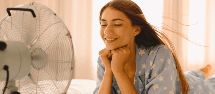 Woman With Fan