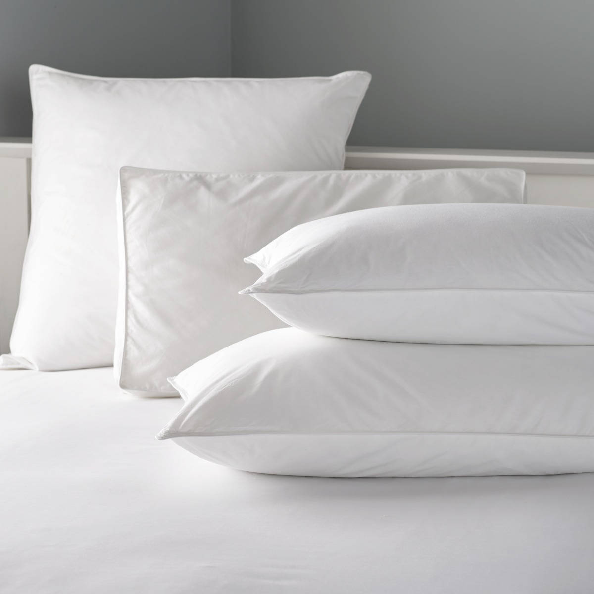 Microfiber top throw pillow